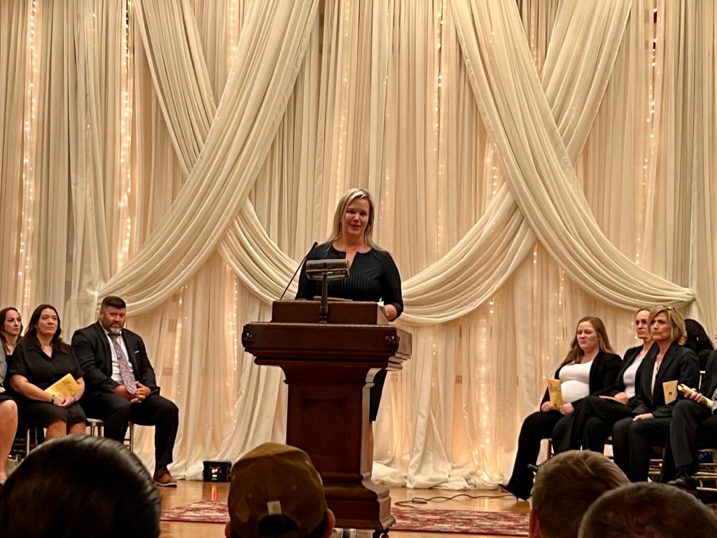 First graduation as an audience member… Spotlight attracts me like a bug 🤷♀️