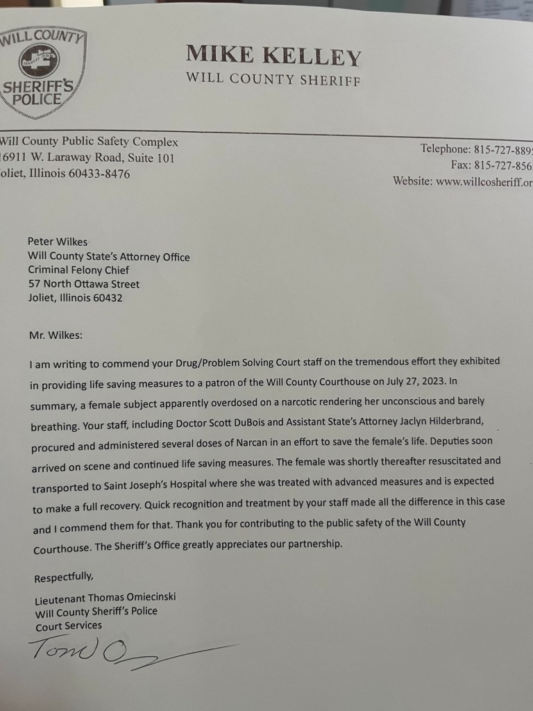 Where was my lifesaving award? 😉