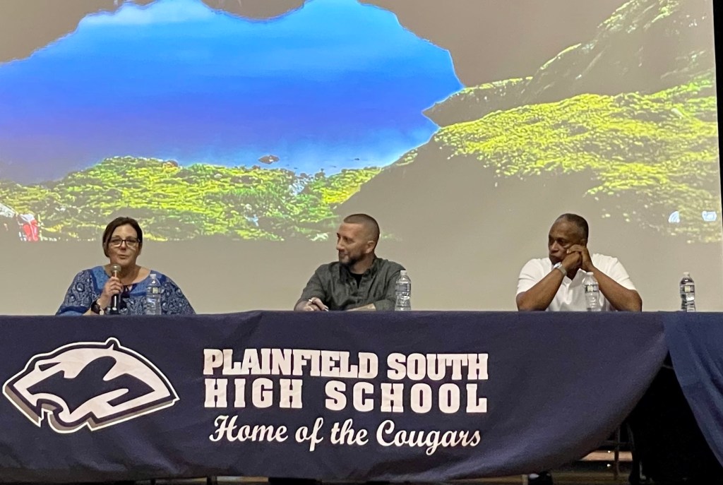 Three of my favorite people spreading their message